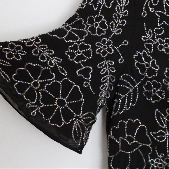 Needle & Thread Short Sleeve Cocktail Dress Size 6 - Picture 8 of 8